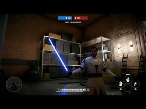 General Kenobi Destroys some Clankers