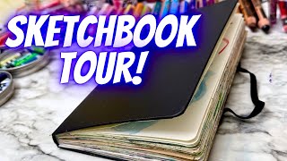 🎨 Sketchbook Tour 5 ✨ SHARING MY JOURNEY