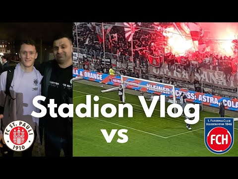 The lights are back on - finally 3 points! | Stadium vlog | St. Pauli vs. Heidenheim