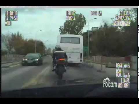 Pościg za motocyklista