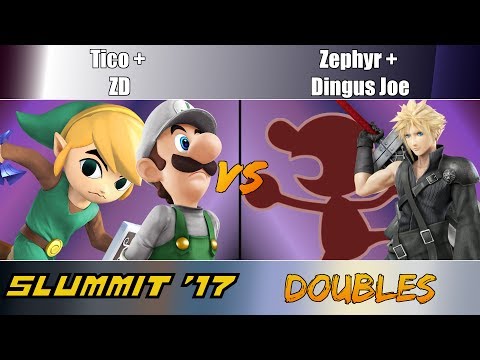 SLummit 2017 Tico & ZD vs Zephyr & Dingus Joe Doubles Losers Semifinals