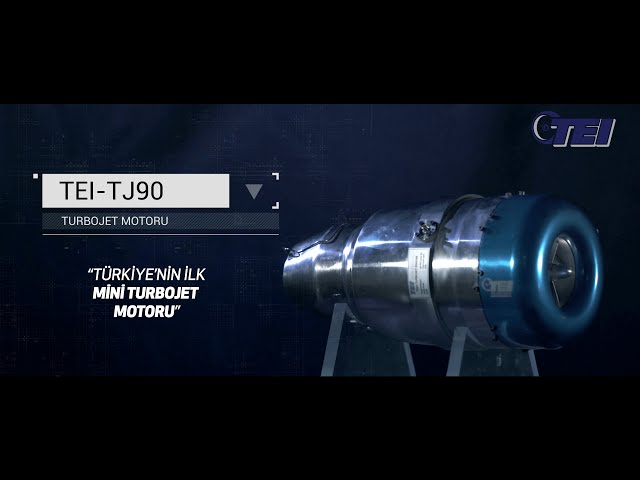 TEI-TJ90 - Türkiye'nin İlk Mini Turbojet Motoru - #TEI #GücünKaynağı