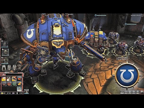 Massive Battle 3 Vs 3 - Ultramarines & Orks Vs ELDAR - Warhammer 40K Dawn of War 3