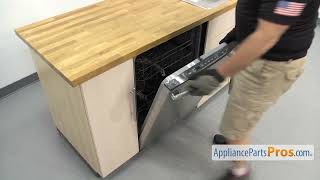 How to Replace GE Dishwasher Tub to Cabinet Trim WD08X10094