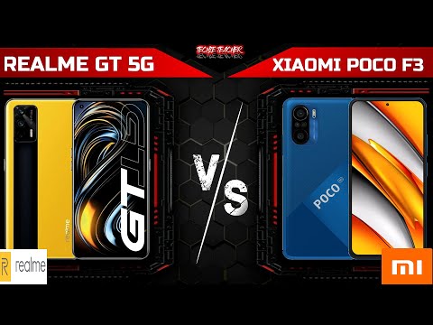 REALME GT 5G VS XIAOMI POCO F3 : REVIEWS / FULL COMPARISON (SPECIFICATIONS & DIFFERENCES) / TECHIE