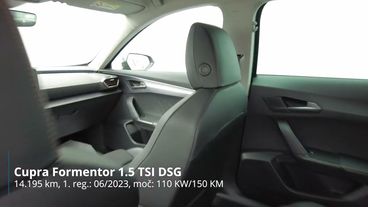 Cupra Formentor 1.5 TSI DSG - SLOVENSKO VOZILO