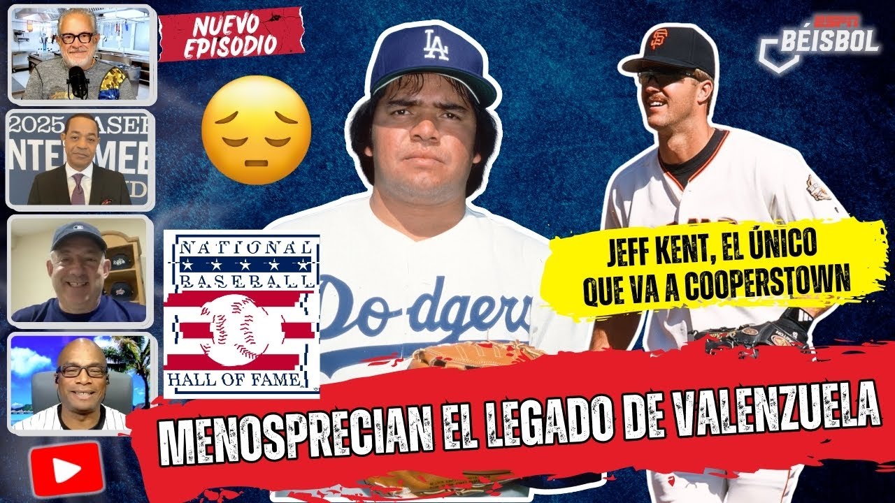 EL LEGADO de FERNANDO VALENZUELA vuelve a ser NINGUNEADO por el SALÓN DE LA FAMA | ESPN Beisbol