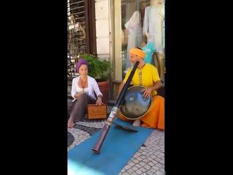 Ananda Krishna Röösli - Hang & Didgeridoo - Lisbon