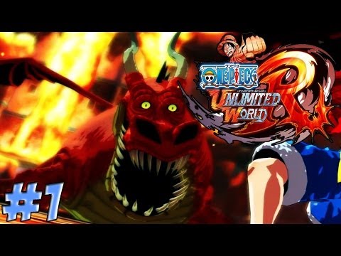 One Piece Unlimited World Red (PS3) Gameplay Walkthrough Part 1 DRAGON !! W/Facecam