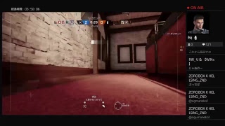 [初心者がお送りするレインボーシックスシージ]  マルと一緒に行く！その2