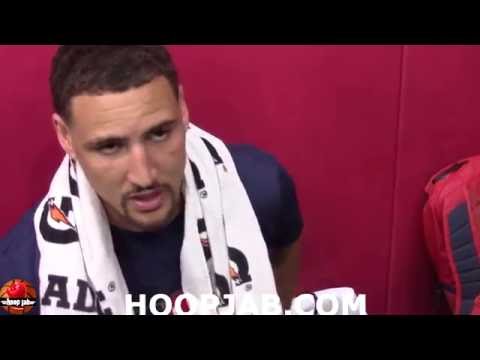 Klay Thompson On How His Role Will Change With Kevin Durant There,Talks Going at Kyrie In Practice.
