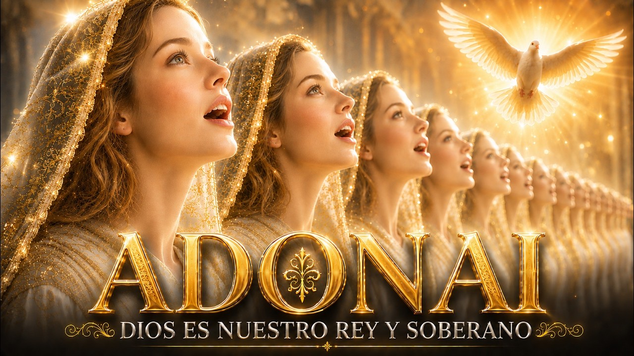 👑 ADONAI, MI GRAN SEÑOR | Música Hebrea Mesiánica | Adoración Profunda