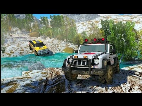 Offroad Jeep Real Driving Simulator - Uphill Car Stunt Driving 3d - Android Gameplay