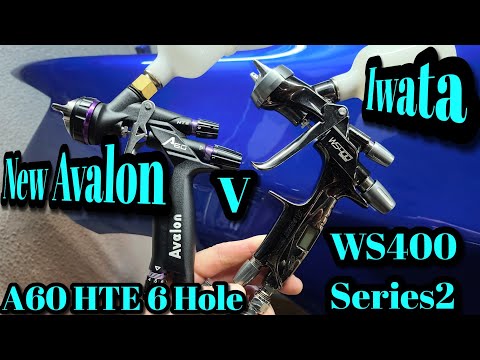 Anest Iwata WS400 Series2 v Avalon A60 HTE 1.4 6-Loch für Kapci 6030 Klarlack