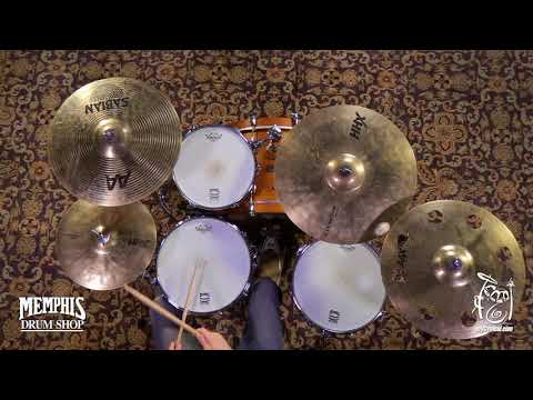 Used Sabian 14" HHX Evolution Hi Hat Cymbals - Brilliant - 937/1396g (U11402XEB-1062917U)