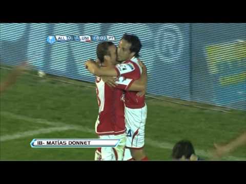 Gol Donnet. All Boys 0 Unión 1. Torneo Inicial 2012. Fecha 5. FPT