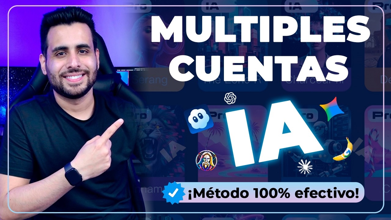 Crea y Gestiona Múltiples Cuentas de IA