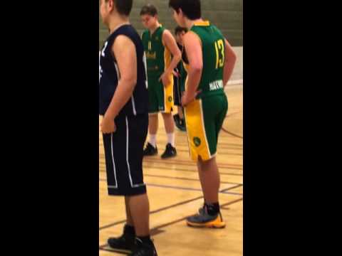 Alvik Basket Gul - Järfälla Basket PU16 Blå (del3)