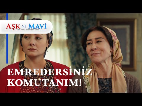 Refika'nın köleleri; Hasibe ve Fatma😆 - Aşk ve Mavi 15. Bölüm