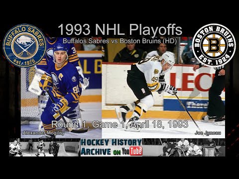 1993 Buffalo Sabres vs Boston Bruins Game 1