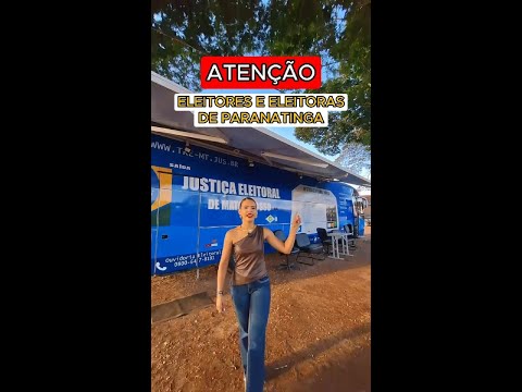 Unidade móvel do TRE-MT atenderá em quatro locais de Paranatinga