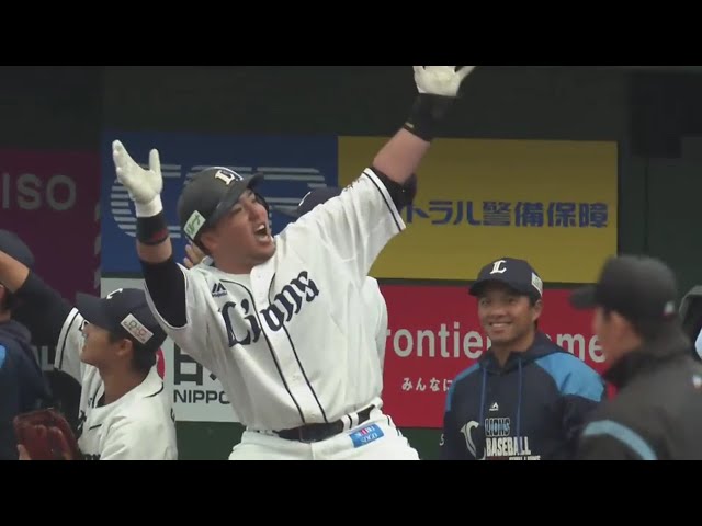 【7回裏】文句なしの一発!! ライオンズ・山川のオープン戦第3号ホームラン!! 2020/3/13 L-S