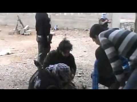 استهداف كتيبة عمر بن عبد العزيز ولواء أسود التوحيد بقذائف الهاون مواقع قوات النظام والشبيحة في شارع نسرين في مدينة دمشق