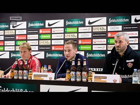 30. Spieltag | SGD - HFC | Pressekonferenz nach dem Spiel