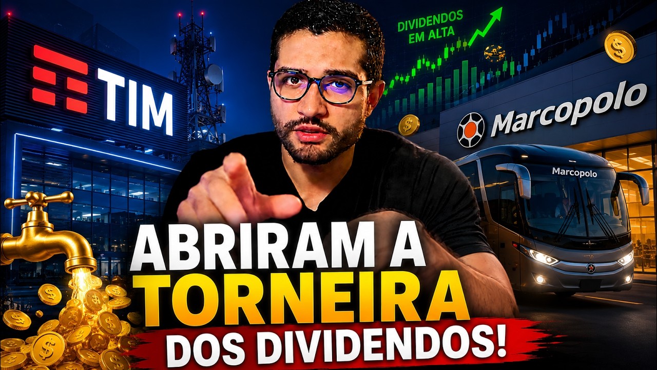 TIM ANUNCIA RECOMPRA. POMO4 ANUNCIA DIVIDENDOS. GGBR4 CARA? GESTORA VENDE KPLE3. RECV3 AVANÇA