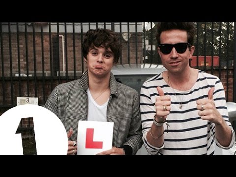 Brad from The Vamps - Grimmy's BAD Driving Experiment