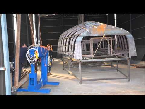 Graham Radford 460 Pilothouse Steel Sailboat Building 2