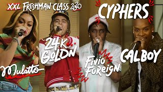 Fivio Foreign, Calboy, 24kGoldn and Mulatto&#39;s 2020 XXL Freshman Cypher