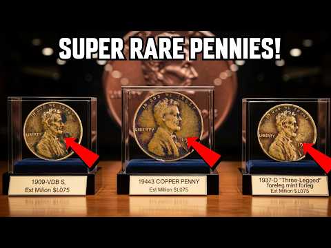 These 10 Pennies Are Worth Millions (Real Rare Coin Stories)