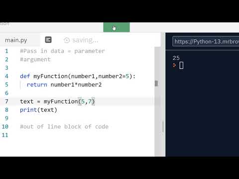 Gcse Python 13 Functions And Variable Scope