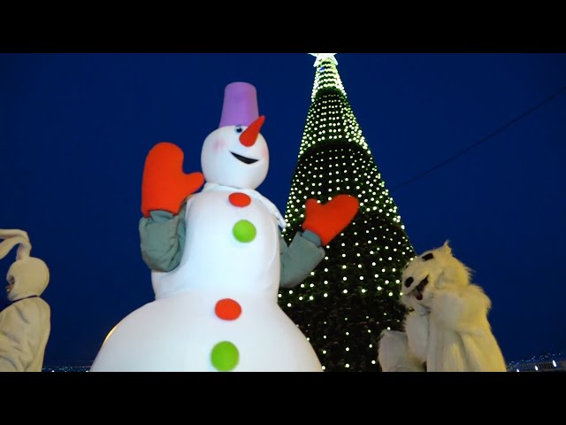 В Ангарске дан старт Новогодним праздникам