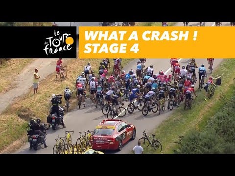 What a crash ! - Stage 4 - Tour de France 2018