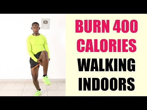 45 Minute Intense Running Workout at Home for Slimming 400 Calories