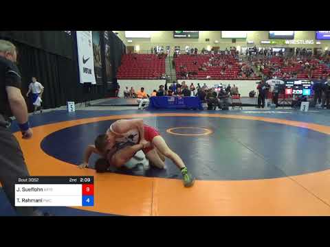 2018 Marine Corps US Open/Senior Men's Freestyle 74 Rnd Of 32 - Jake Sueflohn (BRTC) Vs. Taleb Rah