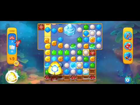 Fishdom Easy Level 11262 (with full seashell) @choraelmin