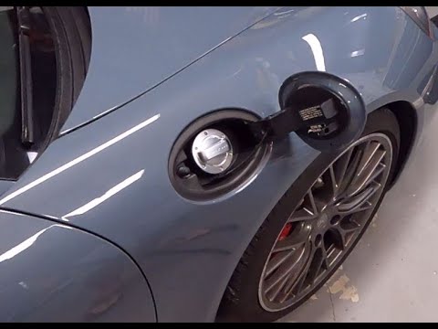 Porsche Aluminum Look Gas Fuel Cap 911 991.2 Carrera S C2S DIY Mod Maintenance