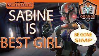 There's a Sabine Wren Mod for BATTLEFRONT 2