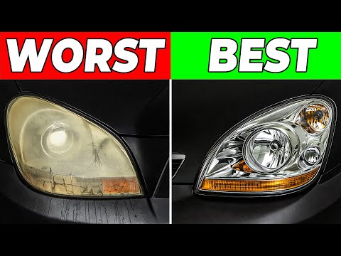 The German Trick That Makes Foggy Headlights Pop Like New