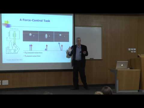 Prof. Sando Mussa-Ivaldi - "The Neural Coding of Force Fields"