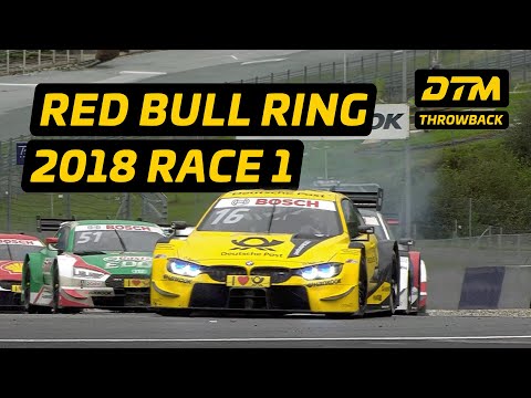 Huge crash and chaos at DTM 2018 Red Bull Ring Race 1! | DTM 2018