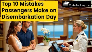 Top 10 Mistakes Cruise Passengers Make on Disembarkation Day | CruiseBooking.com | #cruise
