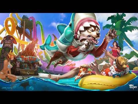 Fortress wp VS Krull and Alpha ||Jungle || Vainglory 3v3 Patch 4.8