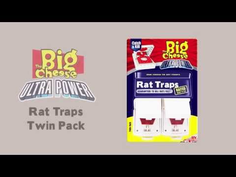 Ultra-Power Rat Traps - Twin Pack (STV149) From The Big Cheese