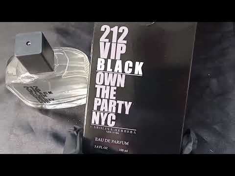 PERFUME INSPIRAÇÃO 212 VIP BLACK CAROLINA HERRERA EAU DE PARFUM 100 ML + PROVADOR