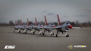 E-flite F-16 Thunderbirds 0.8m SAFE Select BNF Basic