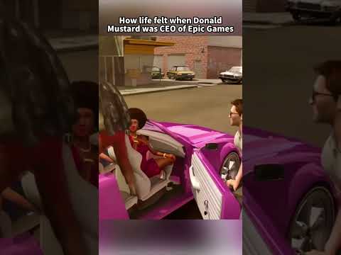 How life felt when Donald Mustard was CEO of Epic Games